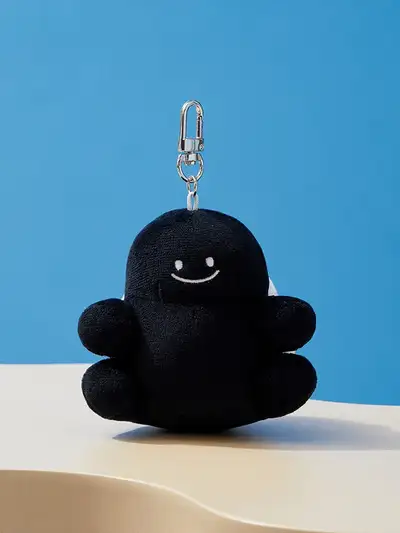 BeBeTheOri Mini Plush Keyring (Black Melongi)