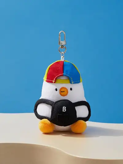 Bebe the Duck Mini Plush Keyring (Baby Bebe)