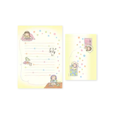 百年書店 心は糸をつたって 便箋