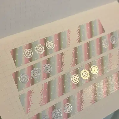 ハピストフラッピーショップ マイボタン パク マスキングテープ
