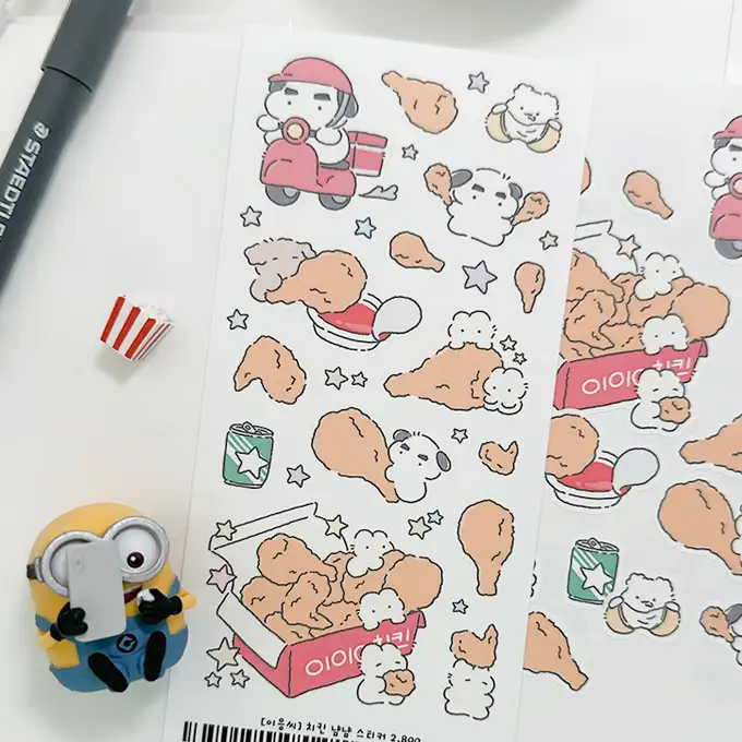 イウンシ チキン ヤムヤム ステッカー