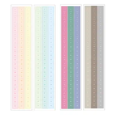 銀色の新しい店 一日整理 キスカット マスキングテープ 2type