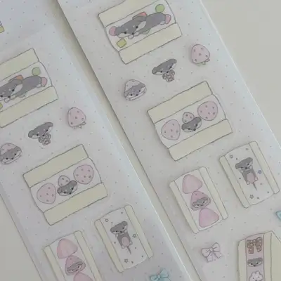 のばして甘いサンドイッチ ステッカー