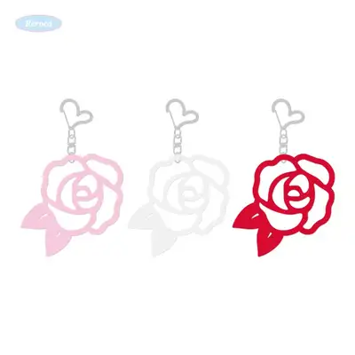 レロカ オ,ローズ アクリルキーリング 3type