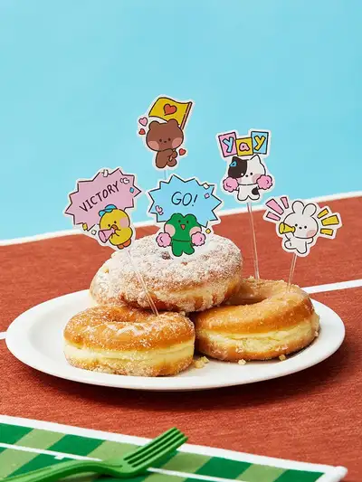Line Friends Field Day Minini Message Pick