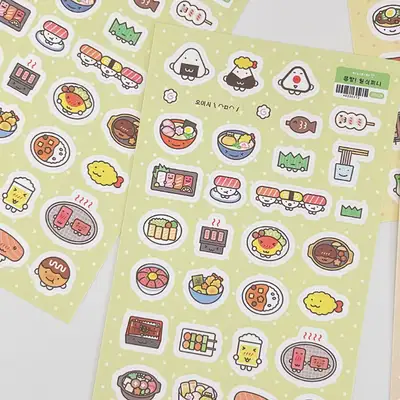 끼니ディザイン 日食끼니 ステッカー