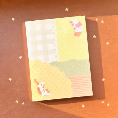 古銅色ぬくもりパッチ付箋