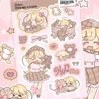うすすサンチョム抱いてください ステッカー