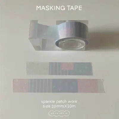 ネモスペース キラキラ パッチワーク マスキングテープ