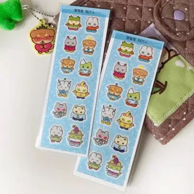 ヒヒクラブ 별별별 ファッションスモ ステッカー