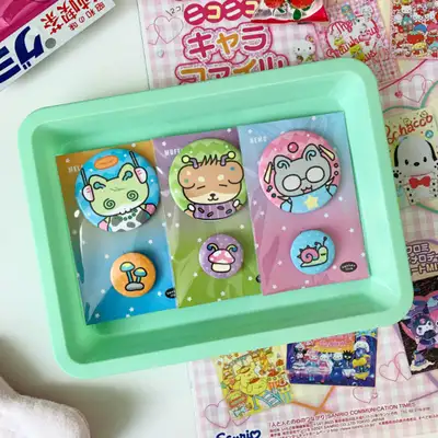 ヒヒクラブ エイリアン ピンバッジセット 3type