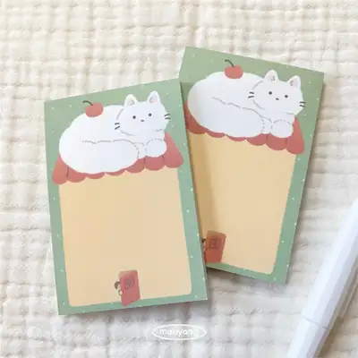 のんびり屋根の上の猫 メモ帳