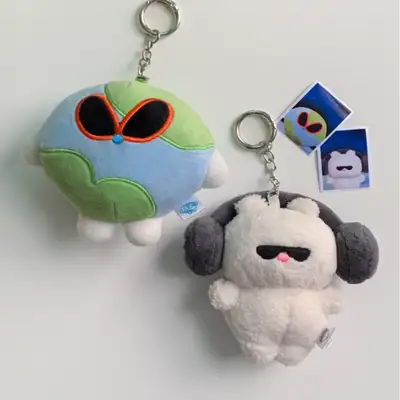 チャニャ アース、ヒップッチ ぬいぐるみキーリング 2type