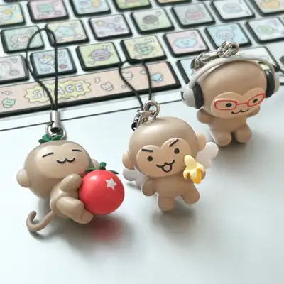 デコボコ ヤムスンイ ピキュア キーリング 3type