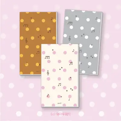 ウェイツゥペッチ 2ヶ月用ミニダイアリー 3type