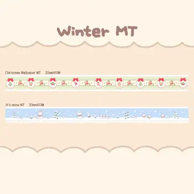 レリ winter マスキングテープ 2type