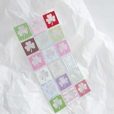 カインダブルー Mini motif deco スティッカー 5type