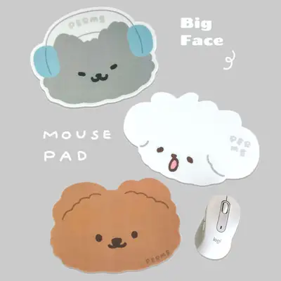 フムズ王顔マウスパッド 3type