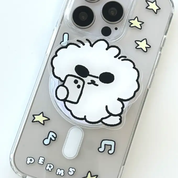 ペムズ シークペム犬 MagSafe スマートトック — 4