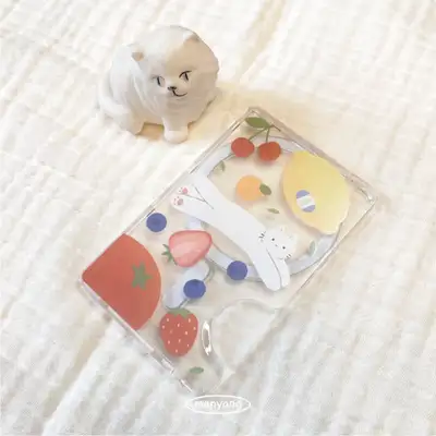まなんフルーツニャンニャ MagSafe カードウォレット