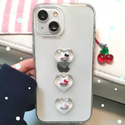 当道ルーム三つ子キティ フォンケース1