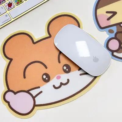ぽぽぽスタジオ ハムスター マウスパッド 2type