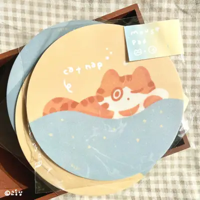 ゴドゥンサン 昼寝 マウスパッド