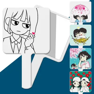 【恋愛革命】ヨンヒョク ハンドル付き角ミラー 15種