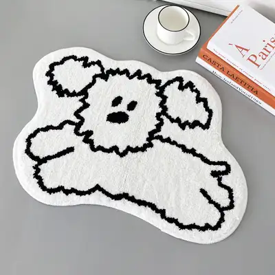 【ロマネ】Little PaPer シェイプ フットマット