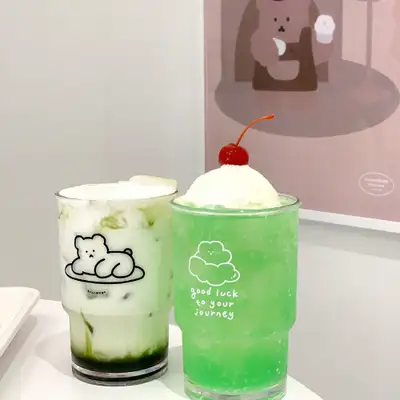 【チャニベア】リユーザブルタンブラー ホワイト