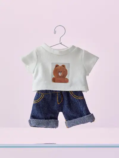Collage X MNH Petit Closet White Shirt Set
