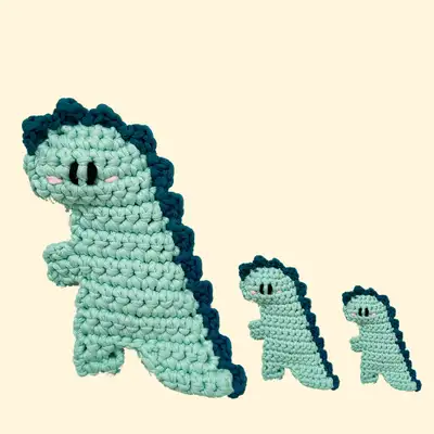 [アミコン]ティラノ子犬 おもちゃ