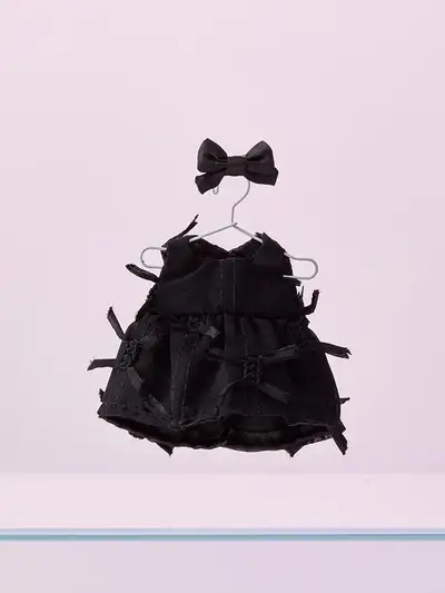 Collar X MNH Petit Closet Black One-piece