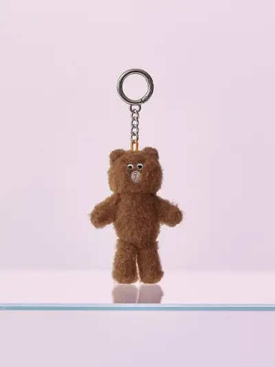 MNH Brown Nam-hee Mini Plush Keyring