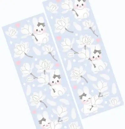 [アンゴラロラ]ビッグマグノリア ステッカー