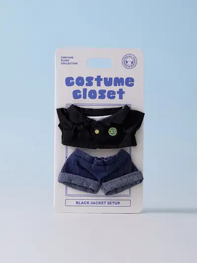 Bunini Plush Closet How Sweet Black Jacket Setup