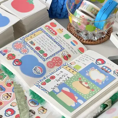 ユングの「ある夏」ステッカーパッケージ