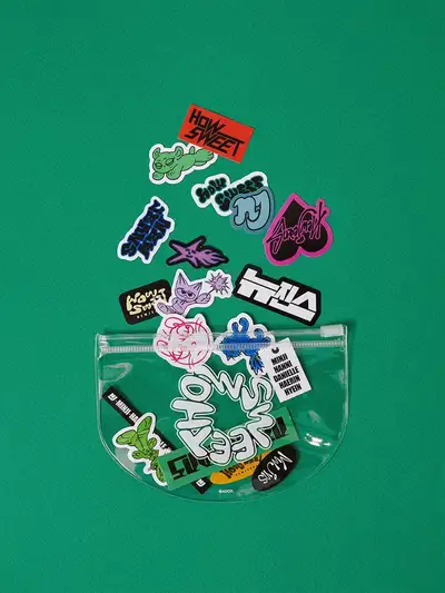 NewJeans How Sweet PVC Sticker Pack