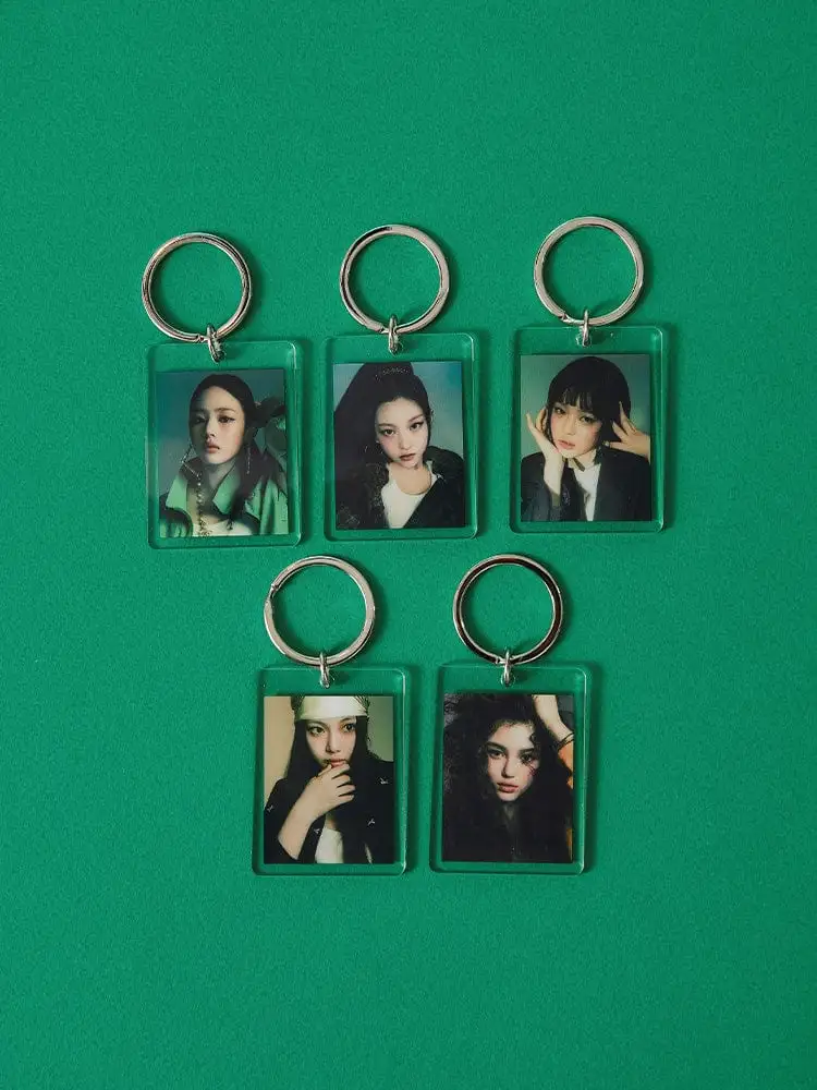 NewJeans How Sweet Acrylic Photo Keyring — 1
