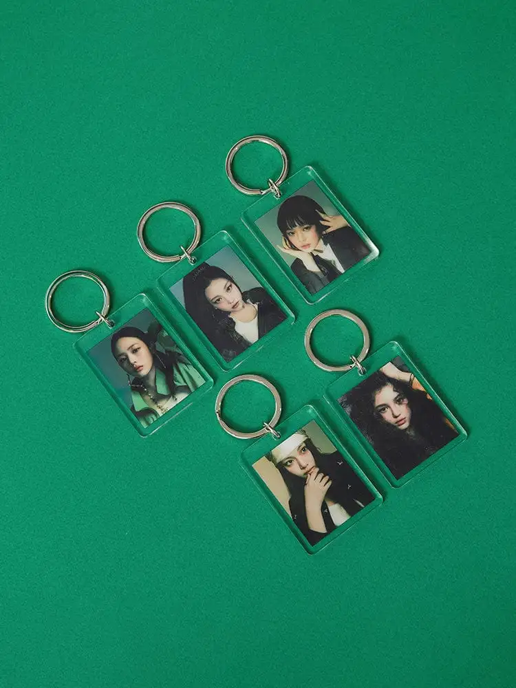 NewJeans How Sweet Acrylic Photo Keyring — 2
