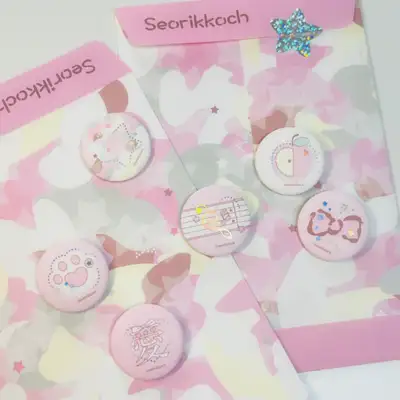霜の花 ランダムピンバッジ