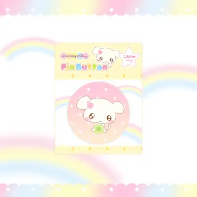 クリーミーミルキー カワイ パピー ピンバッジ