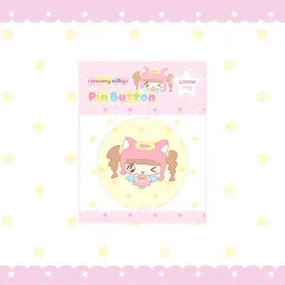 クリーミーミルキー キュートピン バッジ