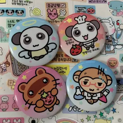 シューラベル ピンバッジ 3type