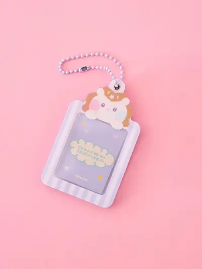 Minini Dochini Ice Cream ID Photo Keyring