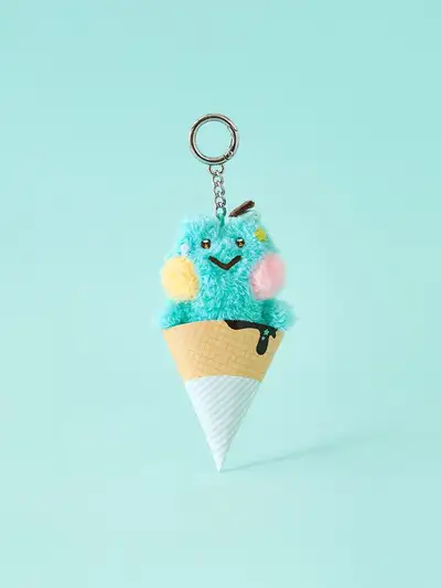LINE Friends Mini Mini Nene Ice Cream Keyring