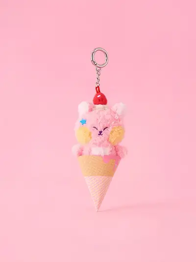 Mini Minini Chichini Ice Cream Keyring