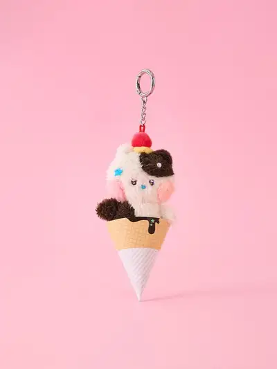 Mini Minini Hamni Ice Cream Keyring