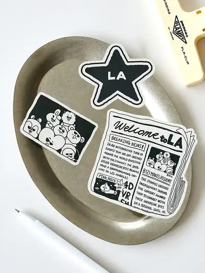 BT21 CITY EDITION Sticker - LA