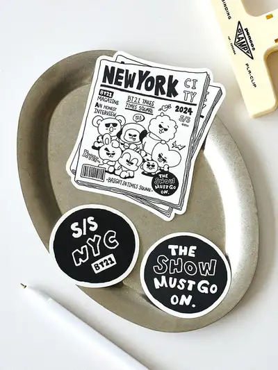 BT21 CITY EDITION Sticker - New York